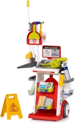 Reinigungswagen mit Staubsauger CHIPOLINO für Kinder