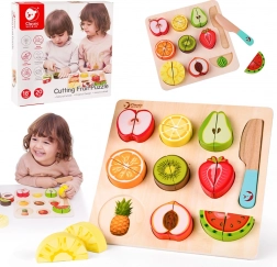 Klassische Welt Holzfrüchte zum Schneiden Montessori Set