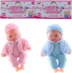 Babypuppe im Winteroutfit 20 cm
