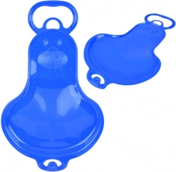 Plastik-Kinderschlitten für Schnee mit Griff