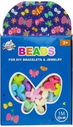 Perlenset – Schmetterlinge + 1 Meter Schnur
