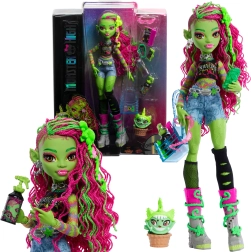 Monster High Venus McFlytrap Puppe mit Kätzchen Chewlian