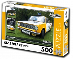 Puzzle Retro Autos VAZ 21011 VB 1979 500 Teile