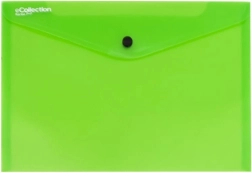 Dokumentenmappe mit Druckknopf A4, grün, eCollection