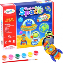 Kreativset – Gestalte deine Weltraum-Magnete