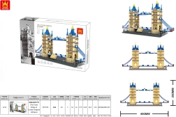 Bauset Gebäude TOWER BRIDGE 1054 Teile