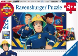 Ravensburger Puzzle Feuerwehrmann Sam 2×24 Teile
