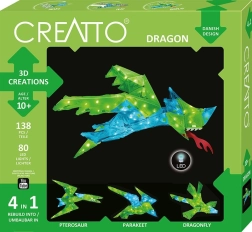 Kreativ-Set leuchtender Drache Creatto