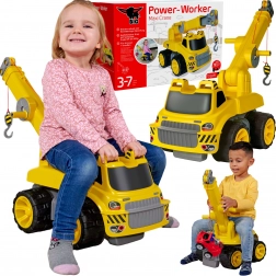 BIG Power Worker Rutschfahrzeug Maxi-Kran mit Seilwinde