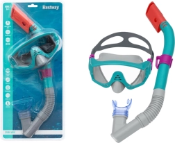 BESTWAY Schnorchelset Maske und Schnorchel – Türkis