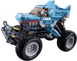 Sluban Power Bricks Aufzieh-Offroad Blauer Hai