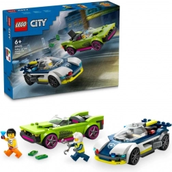 Lego City Polizei-Verfolgungsjagd mit Muscle Car 60415