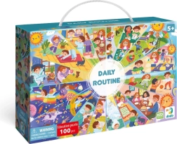 Puzzle Tägliche Routine 100 Teile