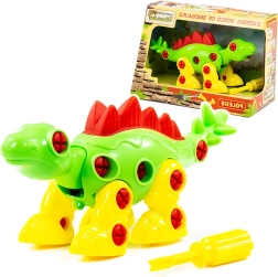 Schraub-Stegosaurus Konstruktionsspielzeug für Kinder