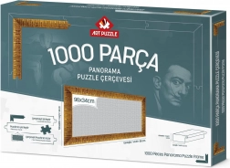 Puzzle-Rahmen 96x34cm Gold