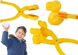 Schneemacher – Dinosaurier-Schneeballformer, gelb