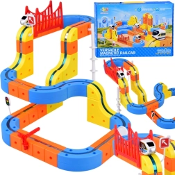 Magnetische modulare Rennbahn mit magnetischem Fahrzeug für Kinder