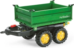 Anhänger mit kippbarem Megaaufbau für Traktor