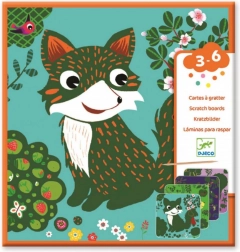 Kratzbilder Waldfreunde DJECO