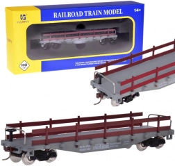 Offener Güterwagen für Modelleisenbahn H0 1:87
