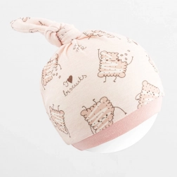 babymütze aus baumwolle new baby biscuits rosa