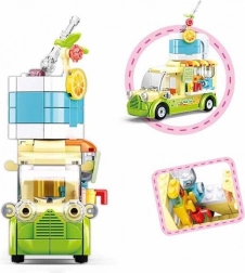 Smoothie Wagen Bausatz Sluban Girls Dream