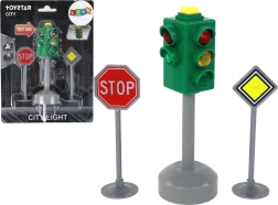 Kinder-Ampel mit Licht und Sound 12 cm