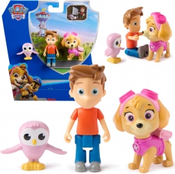 Paw Patrol Figuren Skye, Alex Porter und Eule