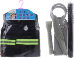 Polizeikostüm mit Weste