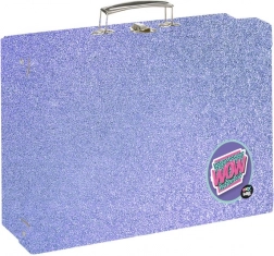 Quadratischer Laminokoffer A4 OXY NEXT Shiny