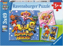 Ravensburger Puzzle PAW Patrol 3×49 Teile