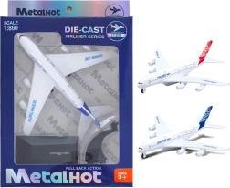 Metall-Flugzeugmodell Airliner MetalHot 1:860 mit Rückziehmotor