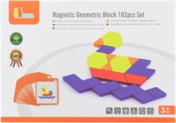 Magnetisches Mosaik - geometrische Blöcke