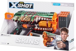 X-Shot Skins Griefer Beast Mode – Schaumstoffpistole, 12 Pfeile