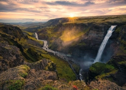 Ravensburger Puzzle mit 1000 Teilen – Wasserfall Háifoss, Island