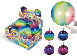 Aufblasbarer Ball Regenbogen 85 cm