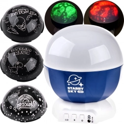 Sternenprojektor mit Dinosaurier- und Halloween-Motiven