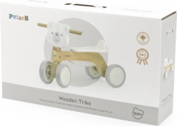 hölzernes Laufrad Bär PolarB mit leisen EVA-Rädern
