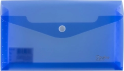 Raumordner mit Druckknopf blau