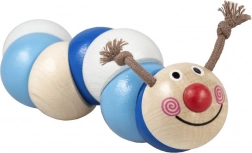 Detoa Holzraupe - blau