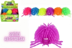 Antistress-Quetschball Spinne 10 cm mit Licht (Silikon, 6 Farben)