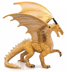 Mojo Goldener Drache – Sammlerfigur Deluxe