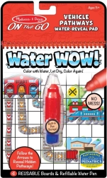 Wasser-Malbuch Finde den Weg – Fahrzeuge WaterWow