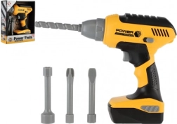 Kinder-Akku-Bohrmaschine mit Sound und austauschbaren Bits