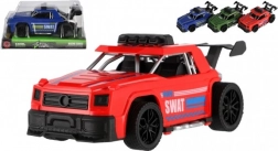 Rennwagen aus Plastik mit Schwungrad - 16 cm