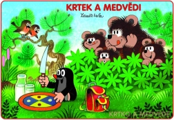 Malbuch A5 Der kleine Maulwurf und die Bären