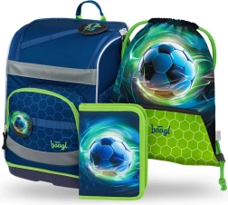 Schulset Baagl Zippy Plus mit Fußball