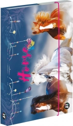 Box für Hefte A5 mit Pferdemotiv