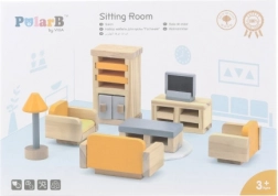 Holzmöbel für das Puppenhaus PolarB von Viga