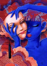 Grafika Puzzle Bas Les Masques 500 Teile